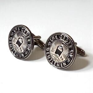 Jack Daniels The Order of the Gentlemen Cufflinks Limited Edition Gentleman Jack